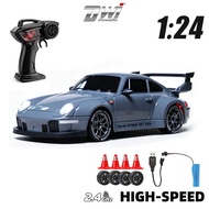 [DWI] 1/24 Porsche RWB 993 4WD Proportional RC Drift Car Full Scale 2.4G Remote Control Car Gift Toy