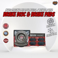 MARS BRAKE DISC / DISC ROTOR - PERODUA KELISA, KENARI, VIVA