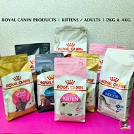 Royal Canin 4kg Kitten British Short Hair Persian Mainecoon Bengal Adult Hair &amp; Skin Hairball Super Premium Cat Food
