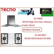 TECNO HOOD AND HOB BUNDLE  PACKAGE FOR ( KA 9808 &amp; TA 982TRSV)