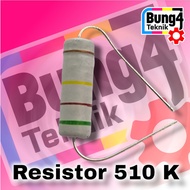 KOMPONEN ELEKTRONIK RESISTOR 3WATT 510K OHM