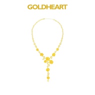 Goldheart 916 Gold Blossoming Flower Necklace