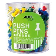 [Lunlun Stationery] Lida ABEL American Color Pushpin About 300 Pieces 45201