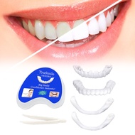 New Perfect Fit Teeth Whitening Fake Tooth Cover Adjustable Temporary Resin False Braces Snap On Smi