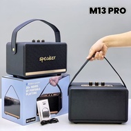 ลำโพงบลูทูธ ไร้สาย M13Pro มีสายหิ้ว สามารถเสียบไมค์ได้ รองรับTF/USB/FM /AUX กำลังขับ 20W บลูทูธ ลำโพ