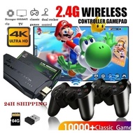20000+ M8 Video Game Classic Retro Game Console 4K HDMI 2.4G Wireless Game Stick 4K 64G game control