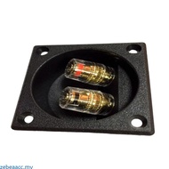 zebeaacc Crystals Coppers Banana Socket Speaker Terminals Speaker Connection Box Speaker Access