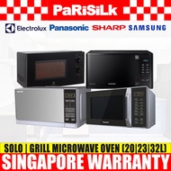 Electrolux | Sharp | Samsung | Panasonic Solo / Grill Microwave Oven (20L|23L|32L)