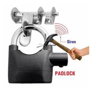 GEMBOK KUNCI ALARM ANTI MALING MURAH KOPER TAS PAGAR PINTU LOCK GB0001 | ( gembok alarm motor anti m
