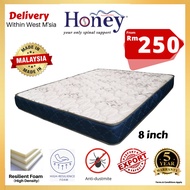 💤MATTRESS HONEY💤HONEY 8 inch HIGH DENSITY FOAM mattress ✅5 years warranty✅