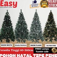 Christmas Tree Size 1.8 Meters 1.8m 180cm 6ft 6ft Snow White Pine Tree