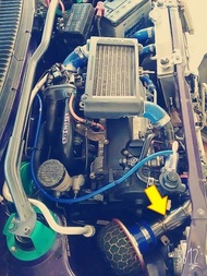 rhf3 turbo steel intake pipe L9 L7 L2 (avy engine body kancil saja)