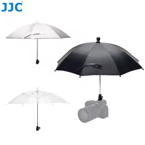 JJC Camera Hot Shoe Umbrella Rain Cover Protector Sunshade for Canon EOS R100 R50 R8 R7 R10 R3 R6 R5