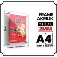 Acrylic Wall Frame Wall poster frame/ Acrylic frame/ A4 A4 Frame