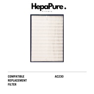 Delonghi AC230 Compatible HEPA &amp; Carbon Filter [HepaPure]