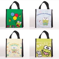 keroppi 大眼蛙 青蛙 公仔 保溫袋 飯盒包 便當袋 收納袋 環保袋 bag 保冷 錫紙 禮物 送禮 實用袋