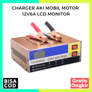 CHARGER AKI MOBIL MOTOR LEAD ACID 12/24V LCD MONITOR VENUS ( charger aki mobil / charger aki motor / charger aki portable portabel / carger aki 12 volt / charger aki basah / charger aki kering / charger aki )