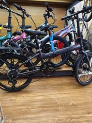 最新到貨，20吋褶車，代步單車，外賣單車，shimano 7速，碟剎，結實尾架，新款車架摺疊扣【深水埗門市依時單車店easy bike】