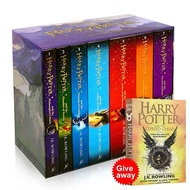 Harry Potter Complete Series 8-Book Box Set by J.K. Rowling - New High-Quality English Fantasy Novel