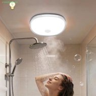 CROSSTRADE Waterproof Shower Light, 16 Colors 6 Inch Rechargeable Shower Light, Bright Touch Remote 