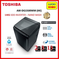 Toshiba AW-DG1500WM (KK) - 14kg Washing Machine SDD Inverter AW-DG1500