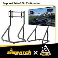 Tv Simmatch SINGLE MONITOR STAND & TRIPLE MONITOR STAND triple screen