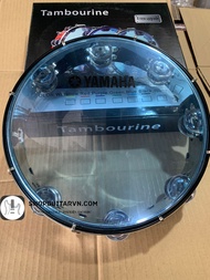 Trống gõ bo yamaha viền đen xi inox cao cấp lục lac gõ bo tambourine