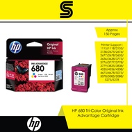 HP 680 Black Ink/ 680 Color Ink - Deskjet 2135/3635/4535