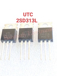 (แพ็ค10ชิ้น) 2SD313L 2SD313 D313L D313 TO-220 ทรานซิสเตอร์ NPN 2SD313 UTC สินค้าแท้ใหม่