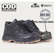 Iron TIP SAFETY SHOES (GENUINE LEATHER) MEN'S BOOTS TYPE BOOT SAVETY BUT SEPTI BUTS SEVTI BOT SEPTY 
