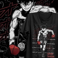 Hajime no Ippo Anime Manga Unisex T-Shirt 100% Cotton Casual Cool Street Short Sleeve Tee For Men Wo
