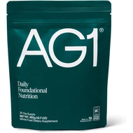 AG1 Greens Powder Refill Pouch – 75 Vitamins, Multivitamin & Probiotic | Gut Health Support | Vegan,