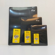 CAMPAP WIRE-O BLACK SKETCH BOOK 40'S ( AVAILABLE IN A3 / A4 /A5)