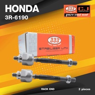 (2 Pieces) Rack Ball Joint HONDA CIVIC EG Year 1991-1995/3R-6190 /SIZE 12.125/14.15/171mm./Brand 333