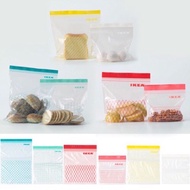 2x Zipper Bag Zip locker bag / Reusable bag / Packaging
