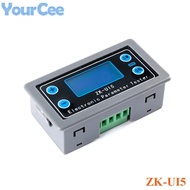 ZK-UI5 DC5-38V Battery Tester Voltmeter Ammeter Load Monitor Charger Tester Power Capacity Meter Cha