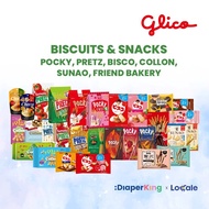 Glico Japan Assorted Biscuits & Snacks - Pocky / Pretz / Cheeza / Bisco / Collon / SUNAO / Friend Ba