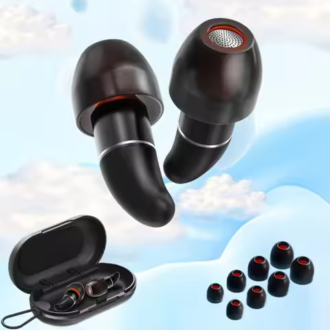 Soundproof Sleep Aid Silicone Earplug Set Noise Reducing Earplugs Concert Waterproof Swimming Ear Pr