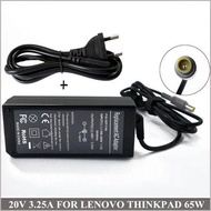 20V 3.25A 65W แล็ปท็อป AC Adapter Carregador De Bateria Portatil สำหรับเน็ตบุ๊ก Lenovo IBM ThinkPad 