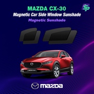 Mazda CX-30 – ShopPark Magnetic Custom Fit Car Window Sunshade | High-Density Mesh, Sun Protection, 
