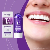 Tablet Ubat Gigi ORALHOE Membersihkan Gigi Karang Gigi Kuning Penjagaan Bau Mulut Tablet Pembersih M
