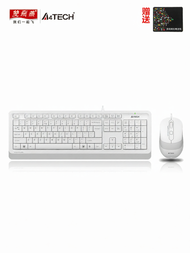 A4Tech | USB Wired Keyboard and Mouse Set for Gaming and Office