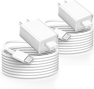 2 Pack 10FT USB Type C Camera Charger for Eufy Security SoloCam S220/S340/S4/E30/E42 S300 C210 C220,