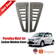 🌈1set Myvi Old Triangle cabon siap dable tape