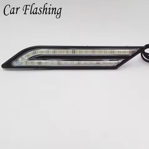 Car Flashing DRL Super Bright DRL Car daytime LED light Universal Car Daytime Running Lights Car Sty