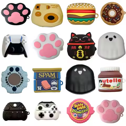 For Samsung Galaxy Buds 2 Pro/FE/2/Live/Pro Cover 3D Cartoon Silicone Anti Drop Protective Cover She