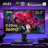 MSI 27 Inch 2K360HZ High-Brush Gaming Computer Streamer MAG271QPXQD-OLED Display Screen