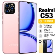 Hp terbaru 2024 Realmi C53 ram 12 256GB 512GB 6800mAh 50MP FHD Kamera Smartphone 5G Handphone androi