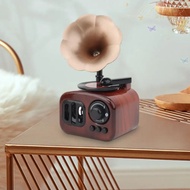 BLISS Gramophone Music Box, Gramophone Classical Phonograph Models, Retro Nordic Simulation Handicra