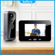 2.4G Wireless Video Doorbell 4.0 Inch IPS Screen Door Bell Intercom System PIR Motion Detection for 